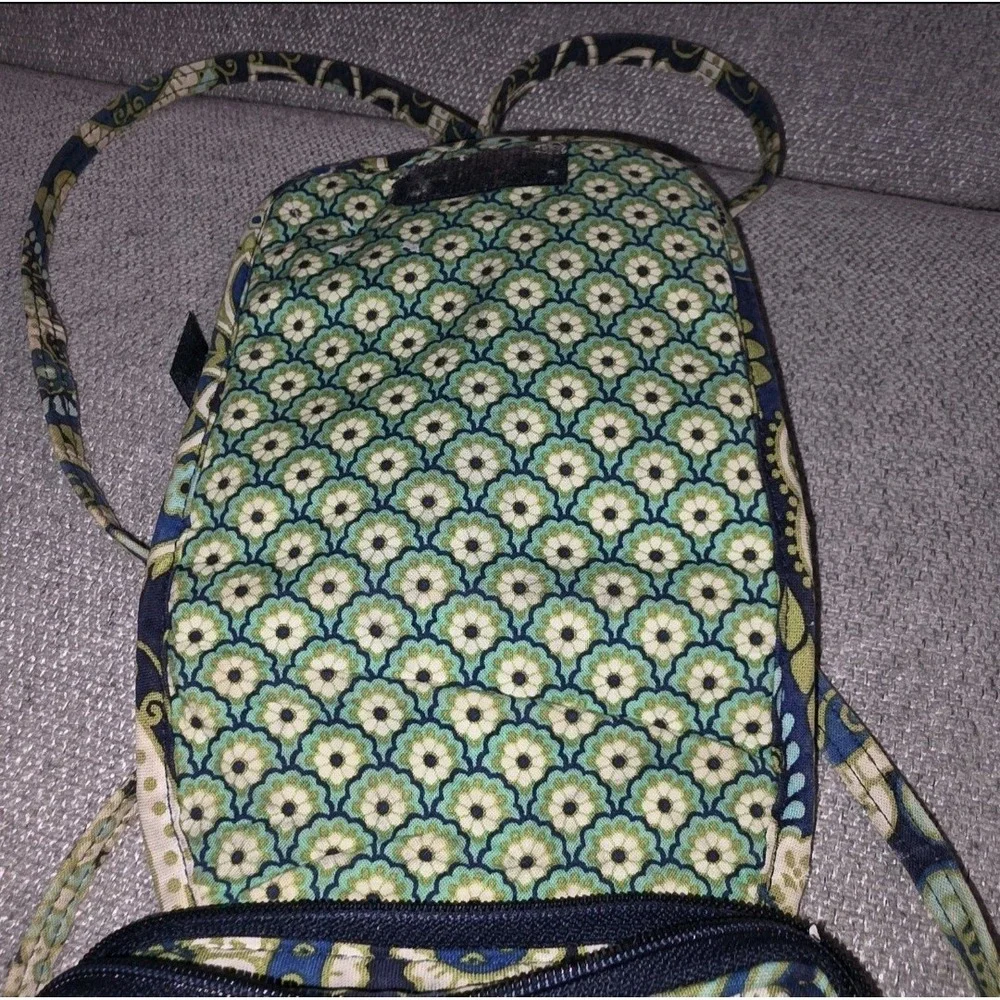 Vera Bradley Mini Hipster Rhythm & Blues Crossbody Bag Retired Design